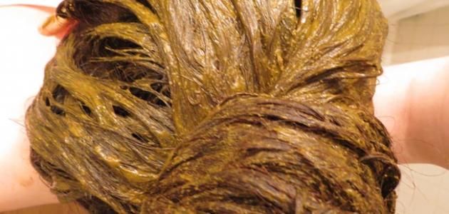 1723 طريقة صبغ الشعر بالحنة مثل الهاي لايت بالصور , اعملي شعرك هاي لايت بمواد طبيعية كوثر عادل